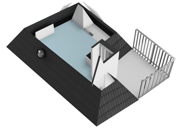Floorplan - Lange Mare 53, 2312 GR Leiden